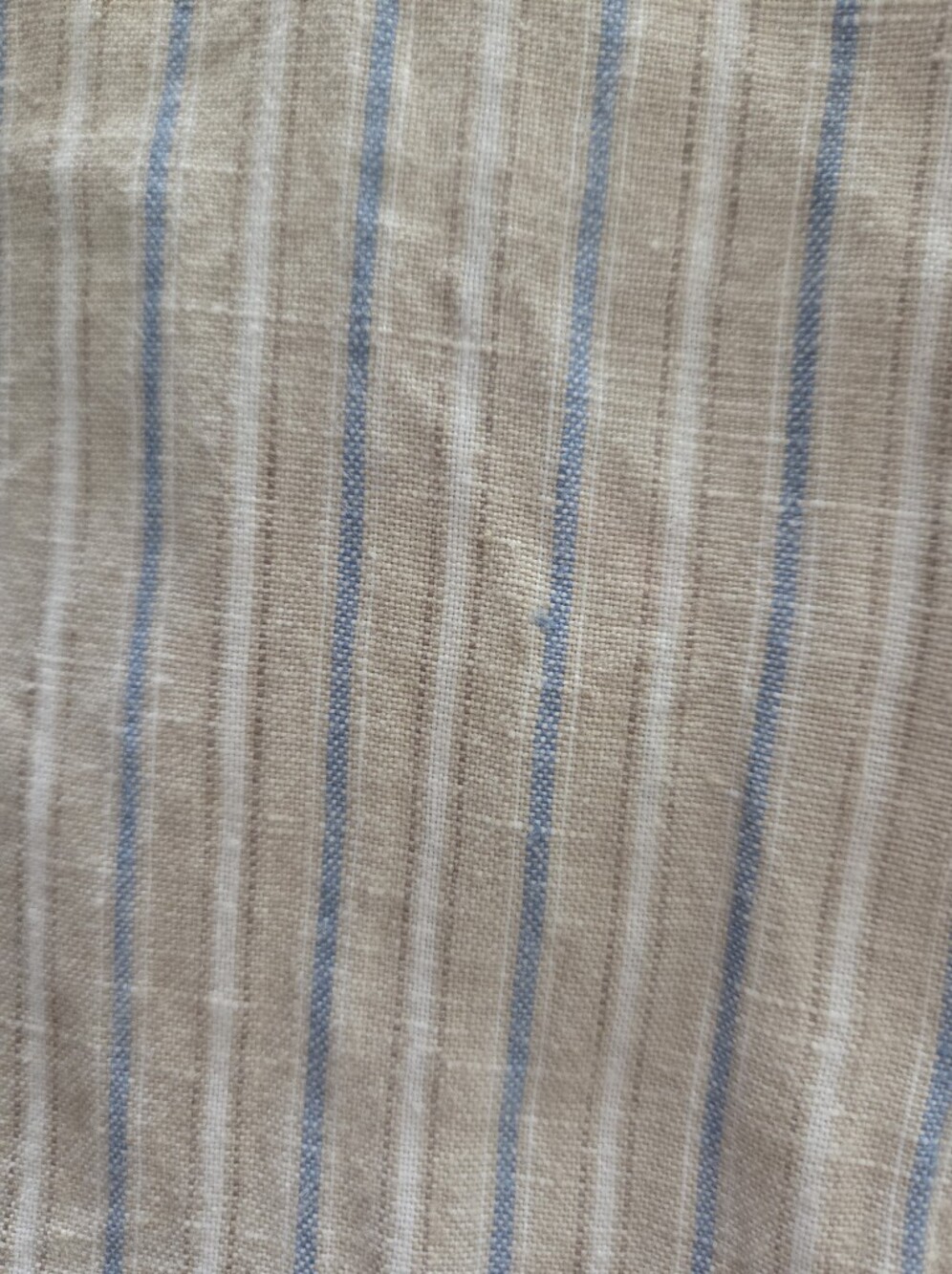 J.Jill Love Linen 100% Linen Striped Drawstring Pants Coastal Preppy Large Tall - Picture 6 of 10